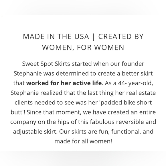 SWEET SPOT | NWT! REVERSIBLE\ADJUSTABLE ATHLETIC WALKING SKIRT -FITS SIZ… - Picture 13 of 14